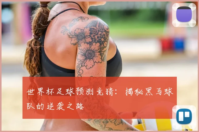 世界杯足球预测竞猜:揭秘黑马球队的逆袭之路